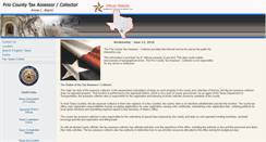 Desktop Screenshot of friocountytax.org